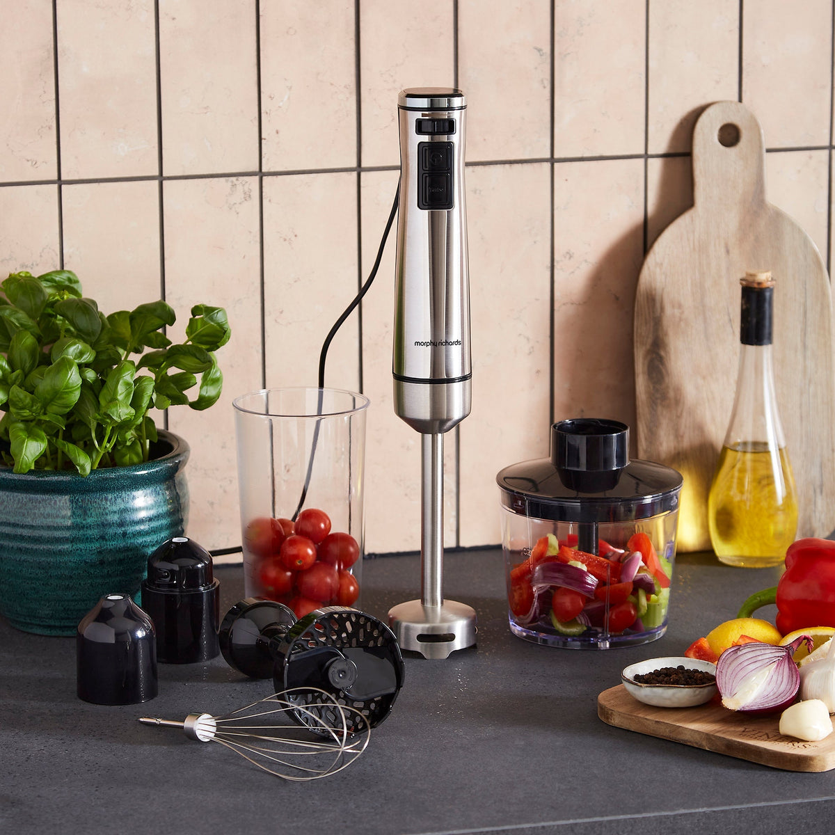 Morphy Richards 1000W Blender with Masher 402020
