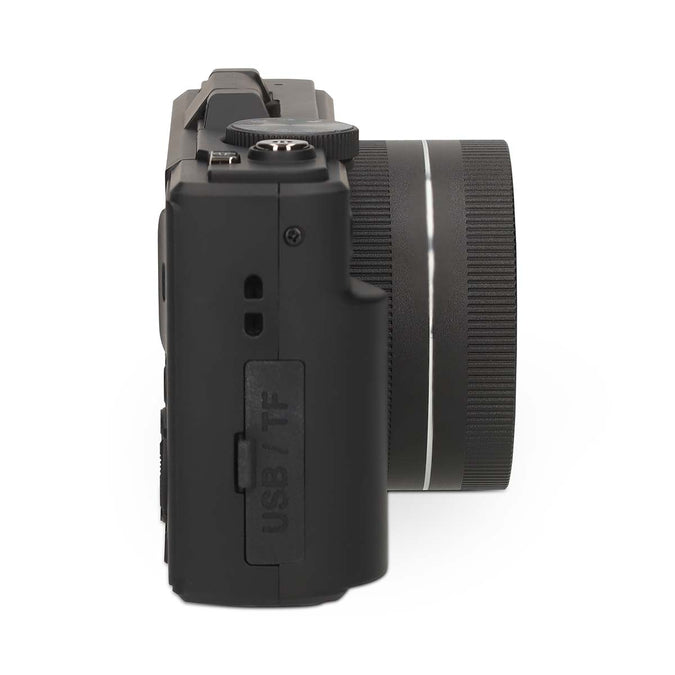 Nedis 16MP 5K Digital Camera with Flip Screen Black | HM41PC2570