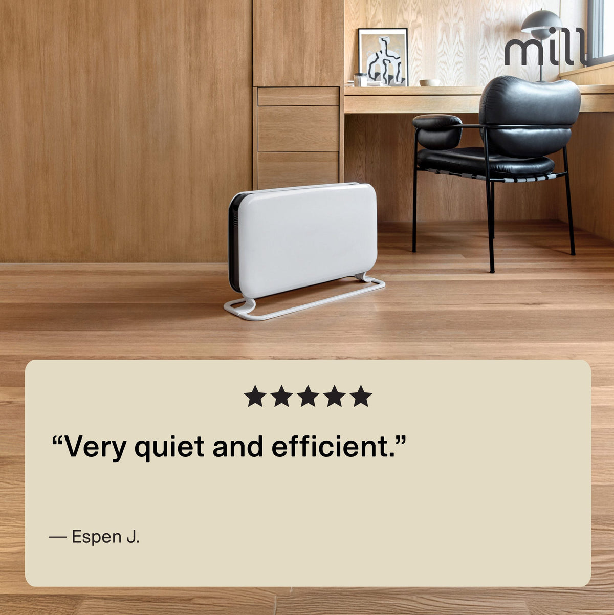 Mill Instant MEC Portable Heater 2000W White product image