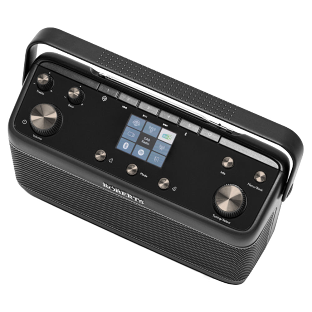 Roberts Stream 219 DAB/FM Internet Radio with Bluetooth, Black STREAM219BK