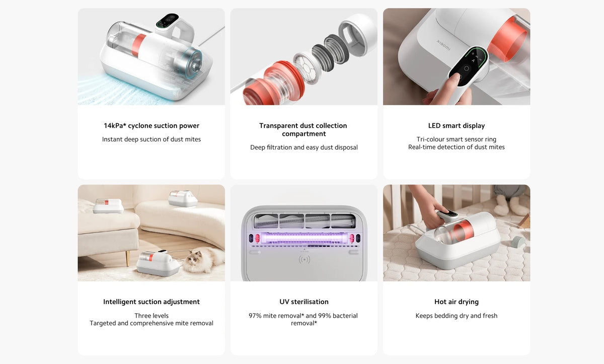 Xiaomi Dust Mite Vacuum Cleaner Pro White | E71026326