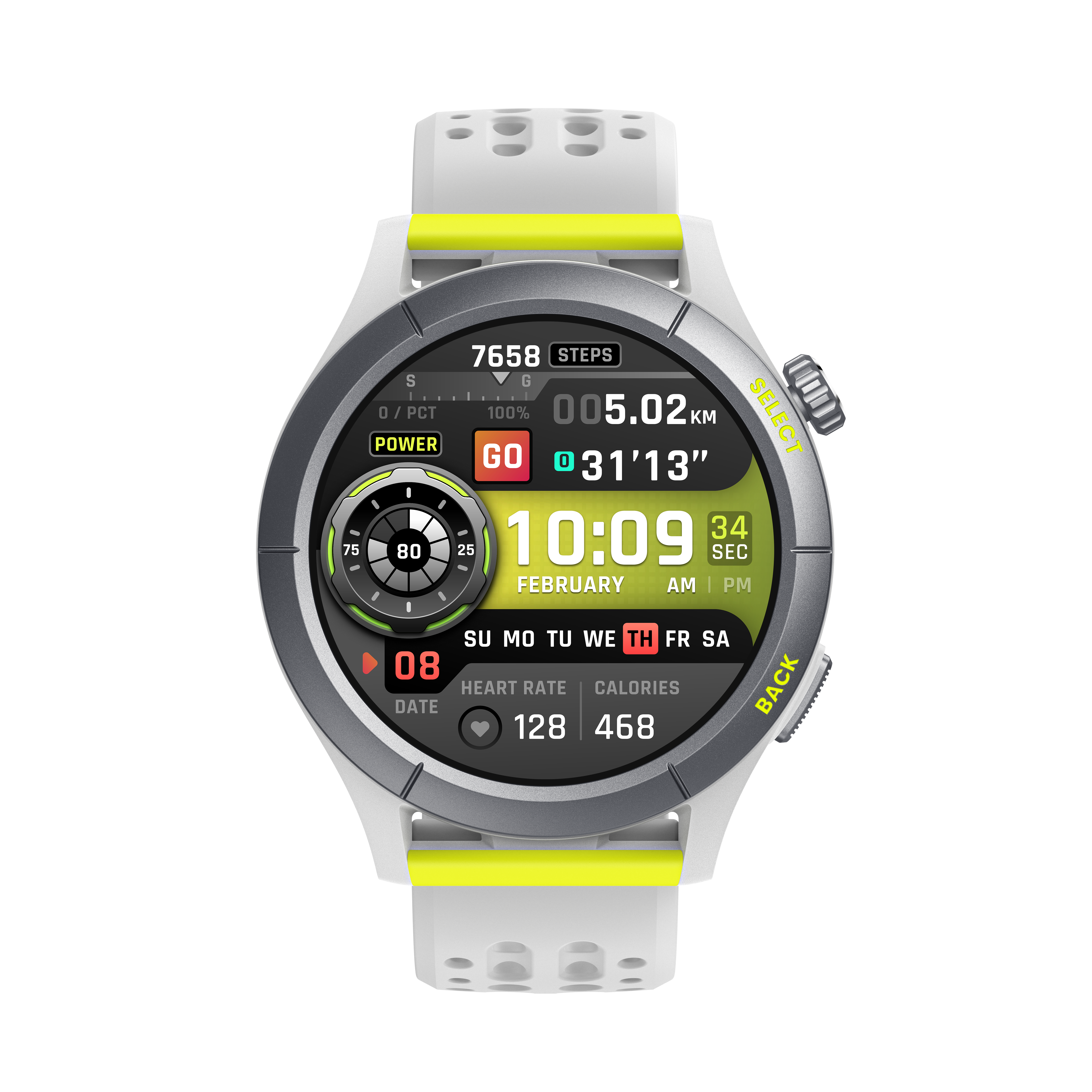 Amazfit Cheetah 47mm AMOLED Smartwatch Speedster Grey | 146-W2294TY1N