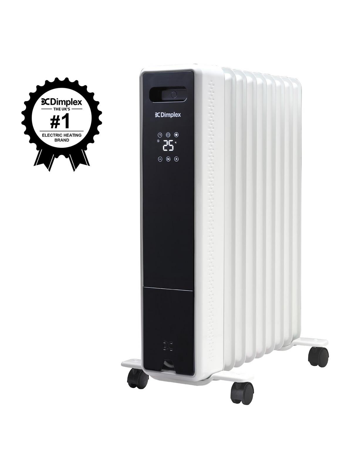 Dimplex ECR Edge 2kW Oil Free Radiator, White ECRE2001