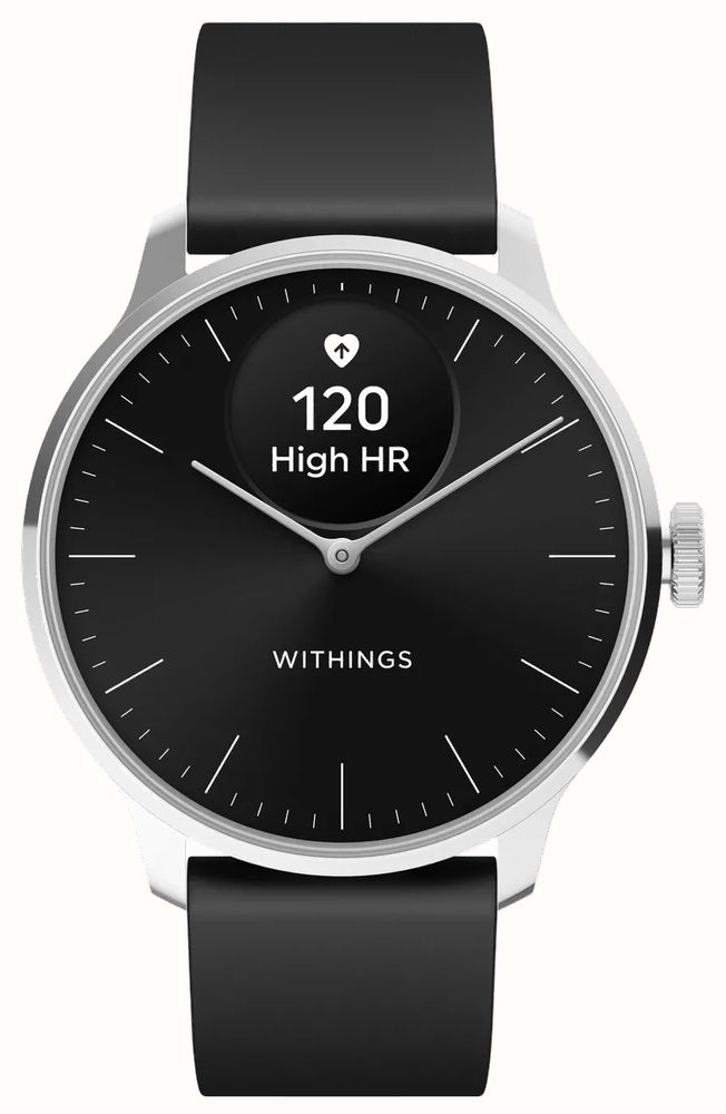 Withings ScanWatch Light - Health Tracking Watch with Heart Rate & SpO2 - Black | 78-HWA11-model 5-All-Int Smartwatch