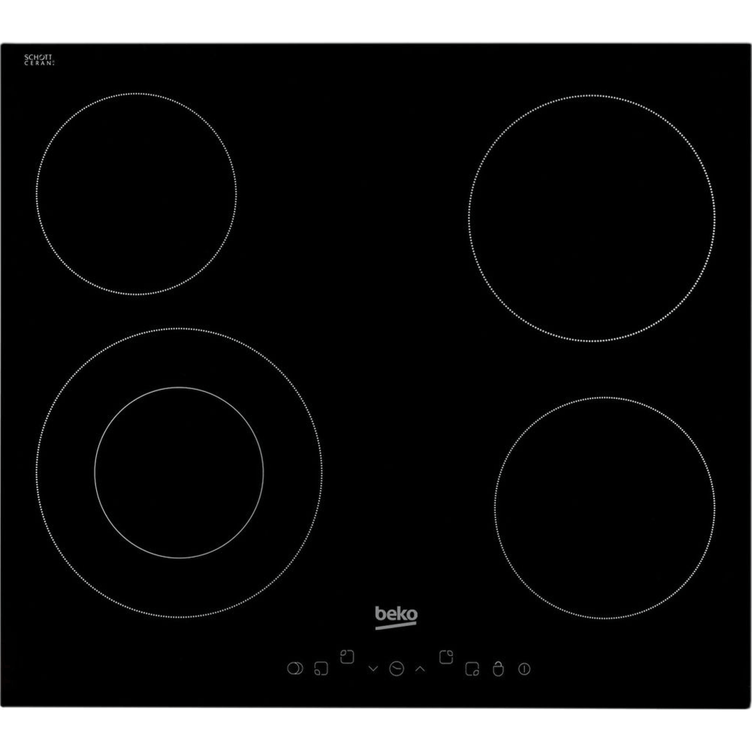 Beko 60cm Touch Control Ceramic Hob | HIC64402T Beko Hob Foys Electrical Cootehill Electrical Foys Electrical Cootehill
