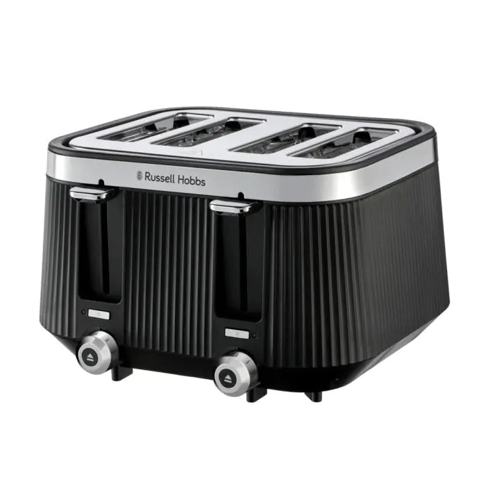 Russell Hobbs Bronte 4 Slice Toaster | Black Toaster