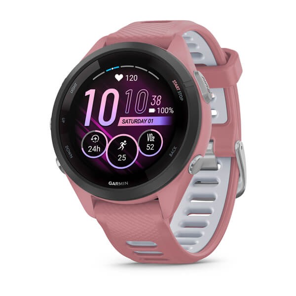 Garmin Forerunner 265S Music, Pink - 010-02810-15