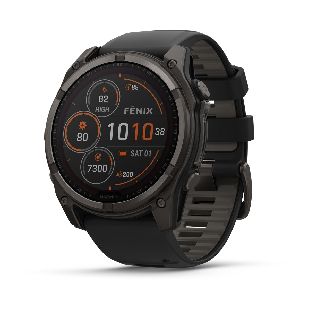 Garmin Fenix 8 51mm Solar Sapphire GPS Smartwatch | 49-GAR-010-02907-11 Activity Tracker
