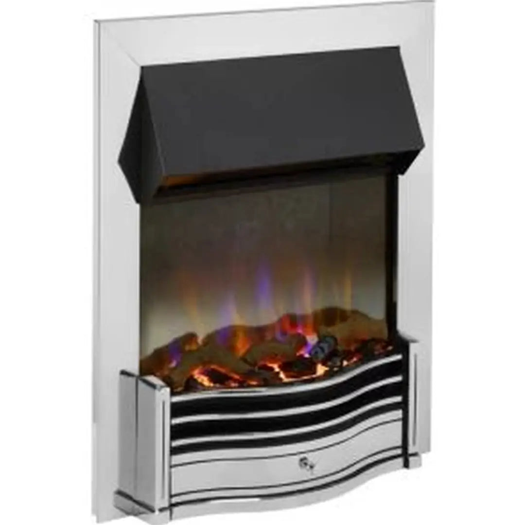 Dimplex Dumfries Optiflame 3D Electric Fire, Chrome 078728