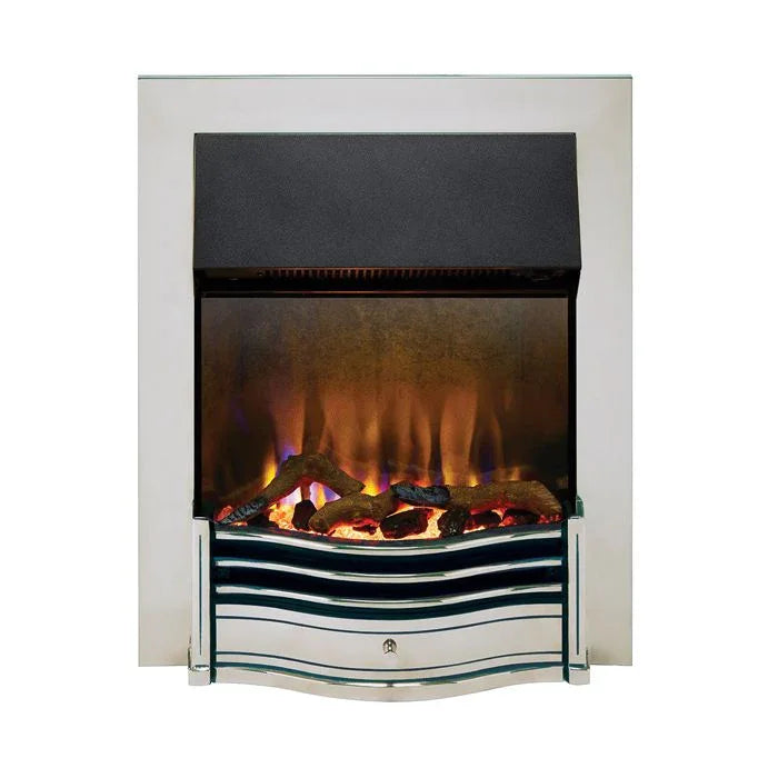 Dimplex Dumfries Optiflame 3D Electric Fire, Chrome 078728