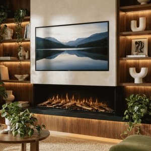 Dimplex Visage 60 Opti-V Linear Electric Fire Black | VIS60UK