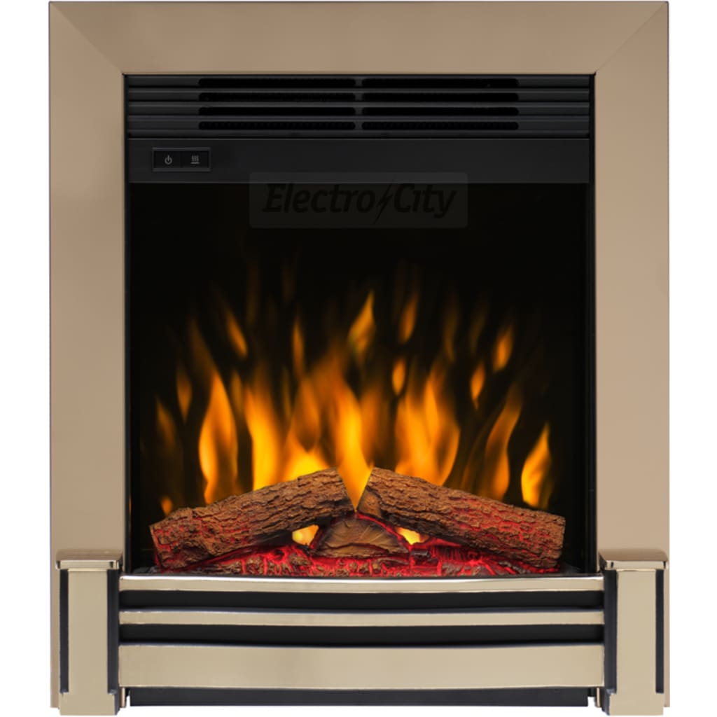 Dimplex Elva 16 Inch Optiflame Inset Electric Fire, Neo Gold ELV16NG
