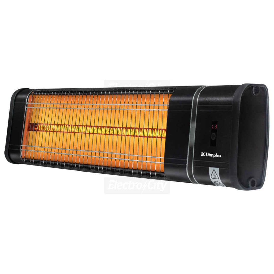Dimplex 2.5kW Wall Mounted Carbon Indoor & Outdoor Heater | DXOTDRWM25