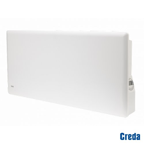 Creda 2400W Compact Panel Heater with 7 Day Timer White | CPH24T