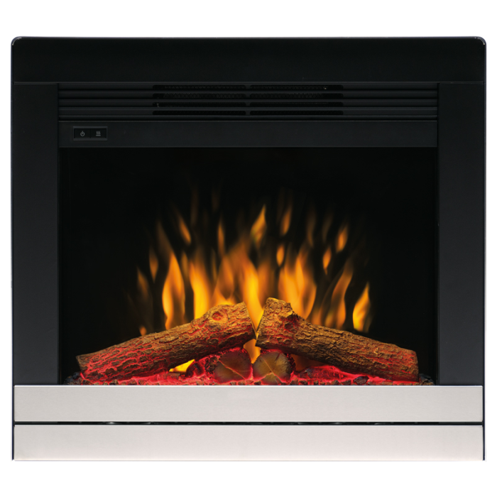 Dimplex Scala 22 Inch 2kW Optiflame Inset Electric Fire Brushed Chrome | SCA22CH