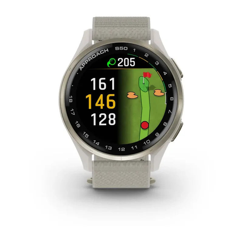 Garmin Approach S50, Cream Gold - 010-03010-01 - image 3