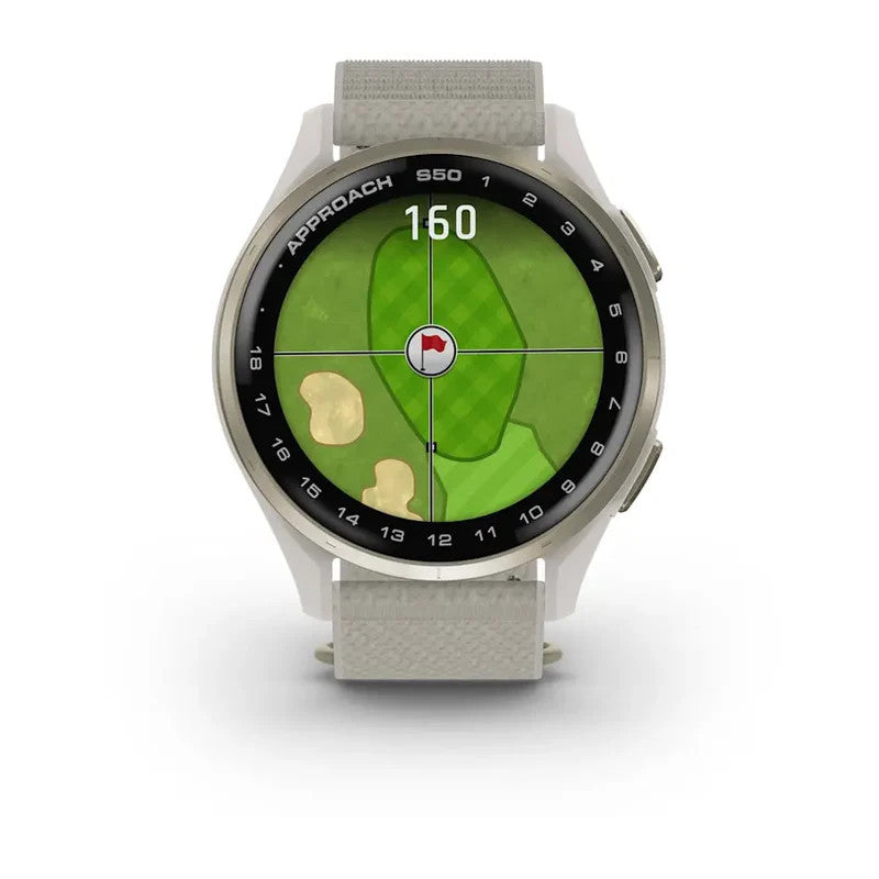 Garmin Approach S50, Cream Gold - 010-03010-01 - image 4