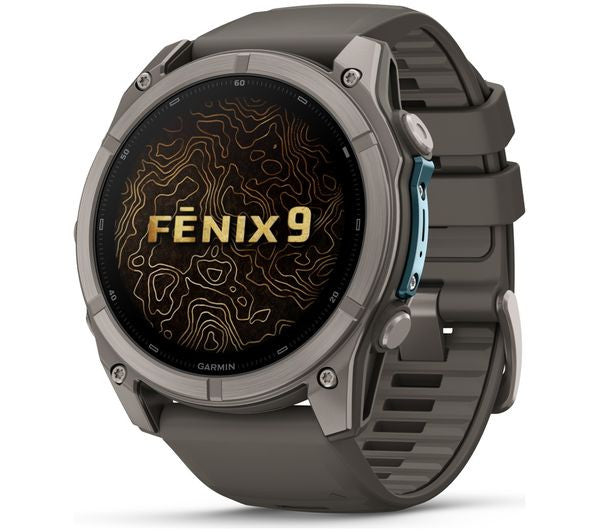 Garmin Fenix 9 51mm Titanium Pebble Grey - 010-04763-01