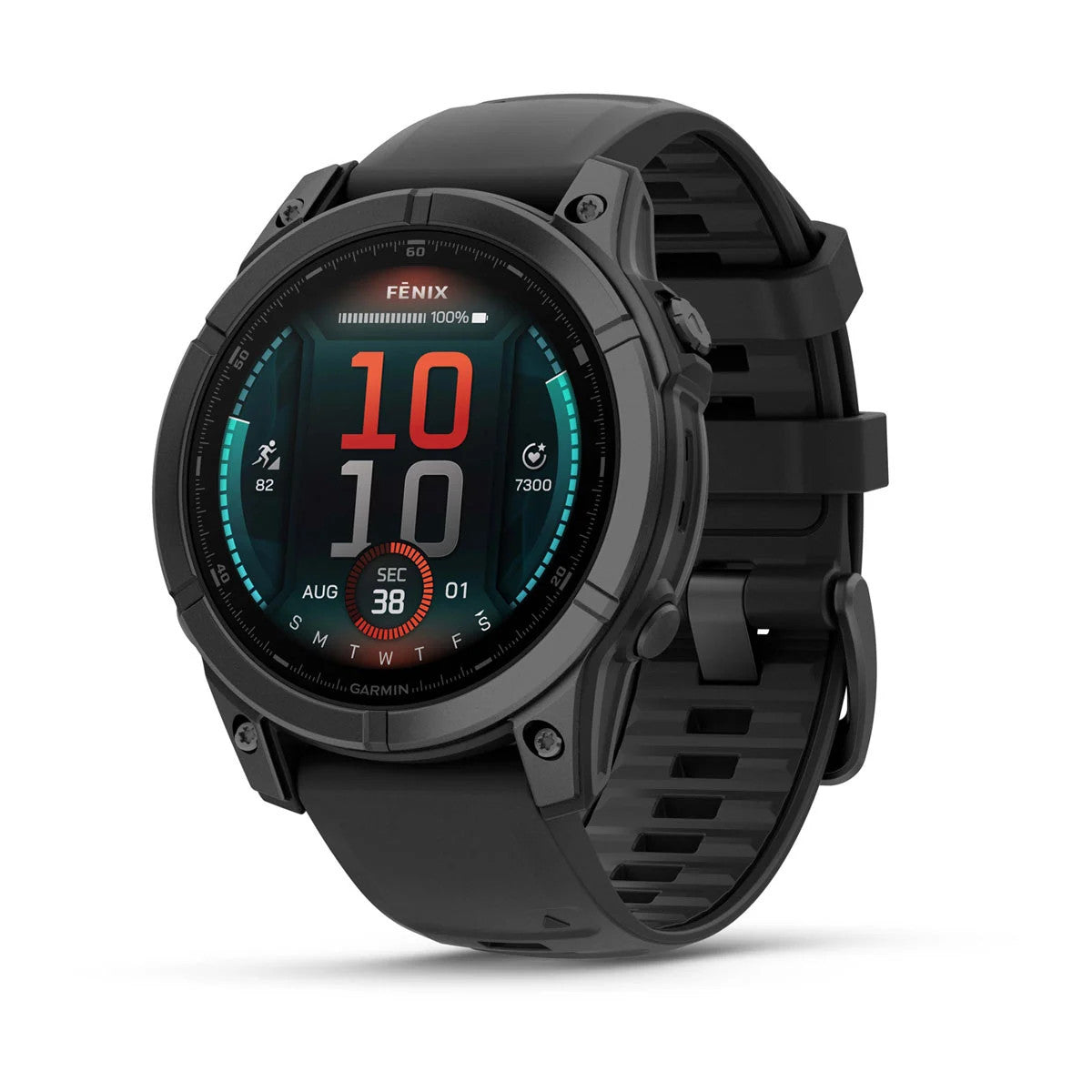 Garmin fenix E 47mm - Slate Grey Steel and Black - 010-03025-01