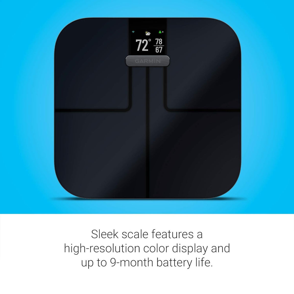 Garmin Index S2 Smart Scale, Black - 010-02294-12 - image 3