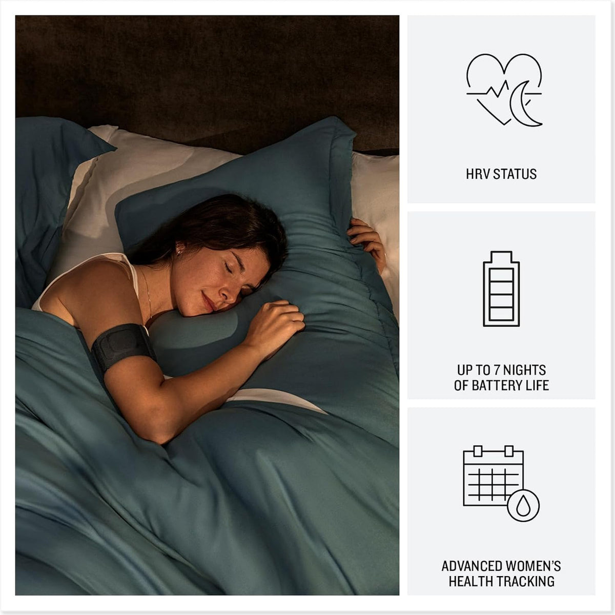 Garmin Index Sleep Monitor, L/XL - 010-03024-00 - image 3