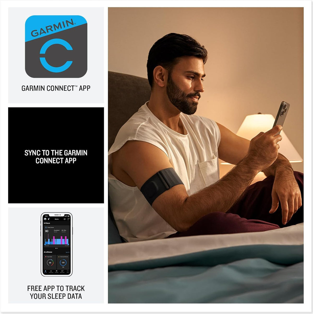 Garmin Index Sleep Monitor, L/XL - 010-03024-00 - image 4