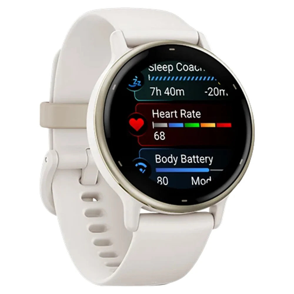 Garmin vivoactive 5 Smartwatch - Cream Gold - 010-02862-11 - image 2