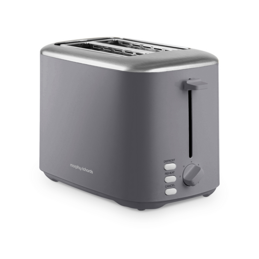 Morphy Richards Equip Toaster, Grey 222068