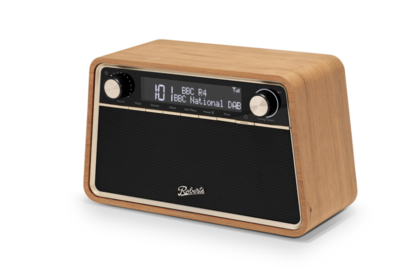 Roberts Reva DAB+ FM Bluetooth Tabletop Radio Cherry | REVACH