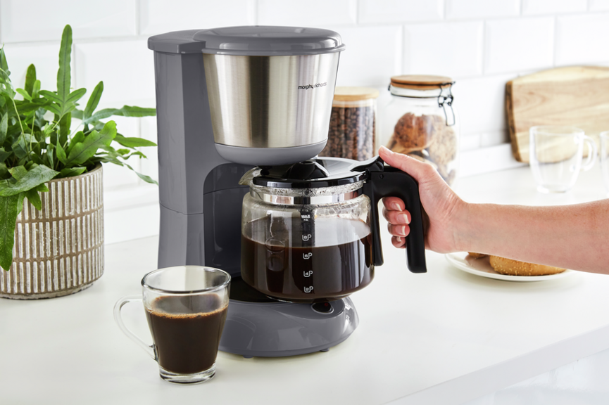Morphy Richards Equip Coffee Maker, Grey 162505