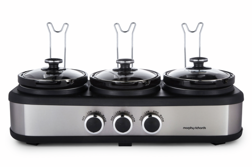 Morphy Richards Three Pot Slow Cooker 462501