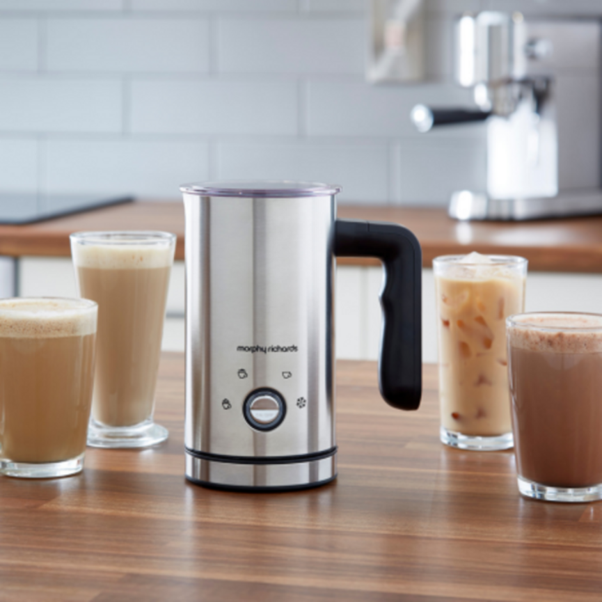 Morphy Richards Milk Frother, Stainless Steel 210003