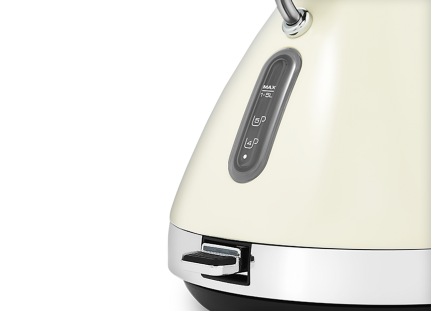 Morphy Richards Venture 1.5L Pyramid Kettle, Matt Cream 100132