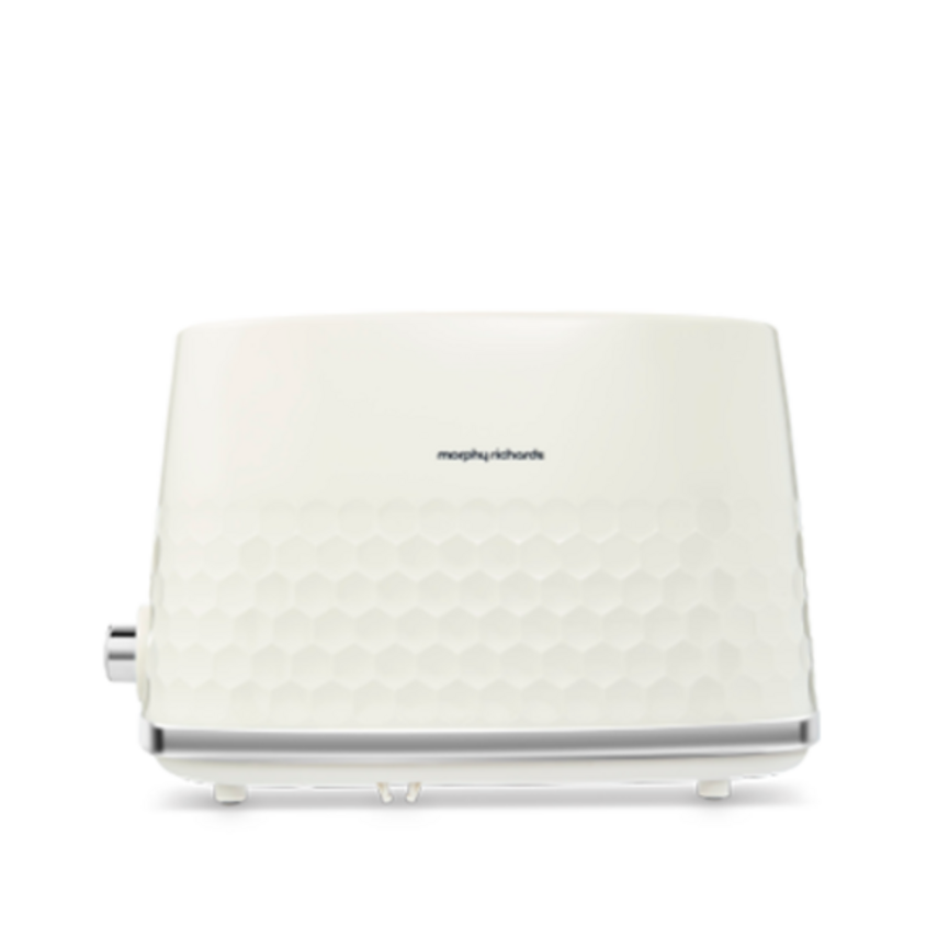 Morphy Richards Hive 2 Slice Toaster , Cream 220032