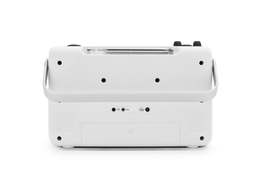 Roberts Blutune 7 DAB/FM Bluetooth Radio, White BLUTUNE7W