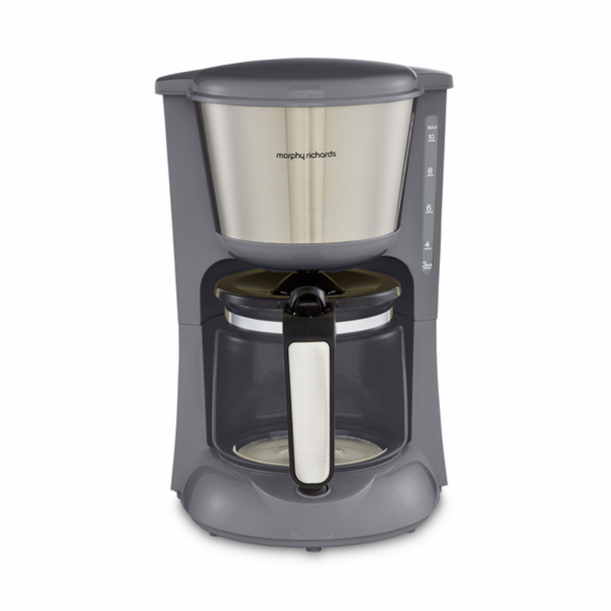 Morphy Richards Equip Coffee Maker, Grey 162505