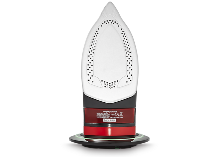 Morphy Richards 2400W Cordless Ceramic Steam Iron, Red 303250