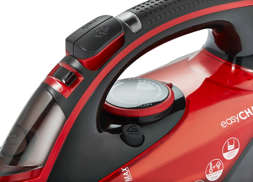 Morphy Richards 2400W Cordless Ceramic Steam Iron, Red 303250