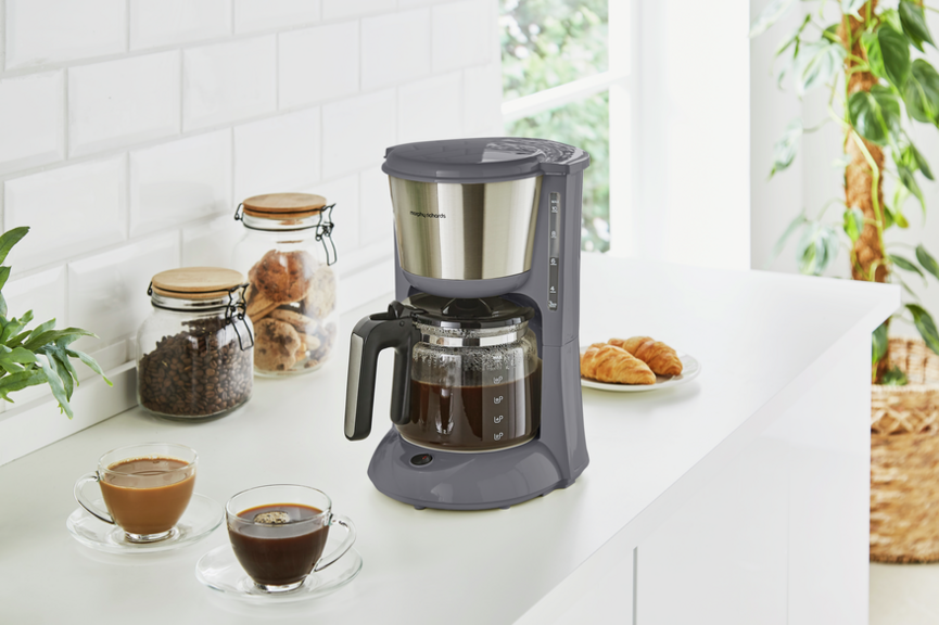 Morphy Richards Equip Coffee Maker, Grey 162505