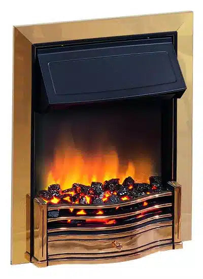 Dimplex Danesbury Electric Fire, Brass DAN20BR