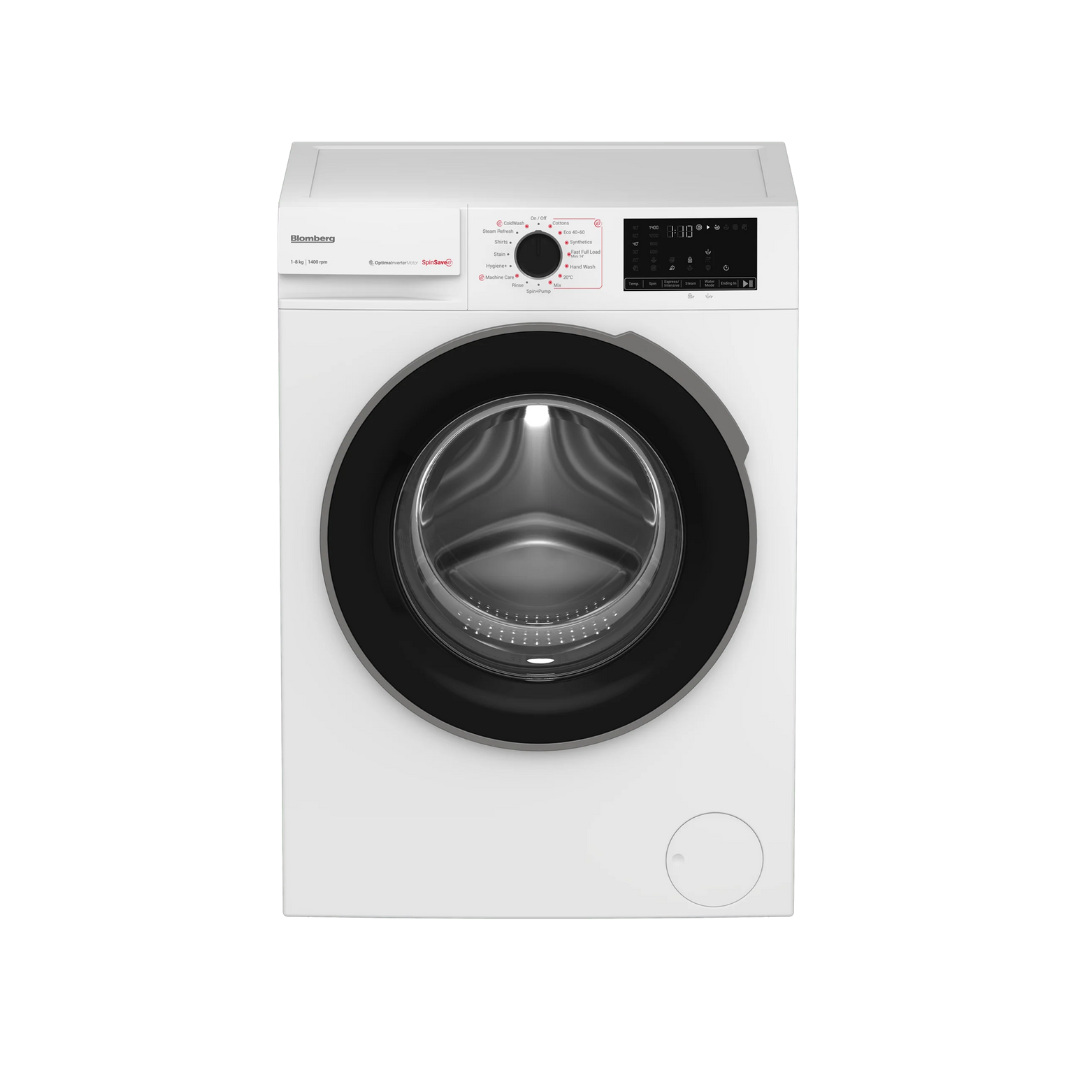 Blomberg 8kg 1400rpm Washing Machine with SpinSave White | LWA18461W Blomberg Washing Machine Foys Electrical Cootehill Electrical Foys Electrical Cootehill