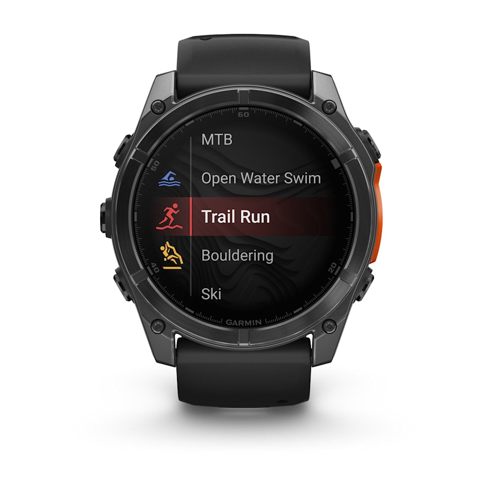 Garmin Fenix 8 AMOLED 51mm Slate Grey with Black Band | 010-02905-00