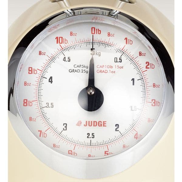 Judge Traditional 5kg Kitchen Scale Cream | TC345