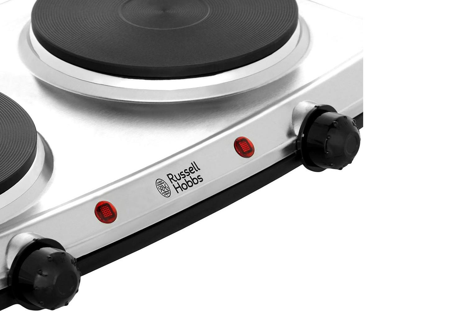 Russell Hobbs 2 Plate Mini Hob Stainless Steel | 15199