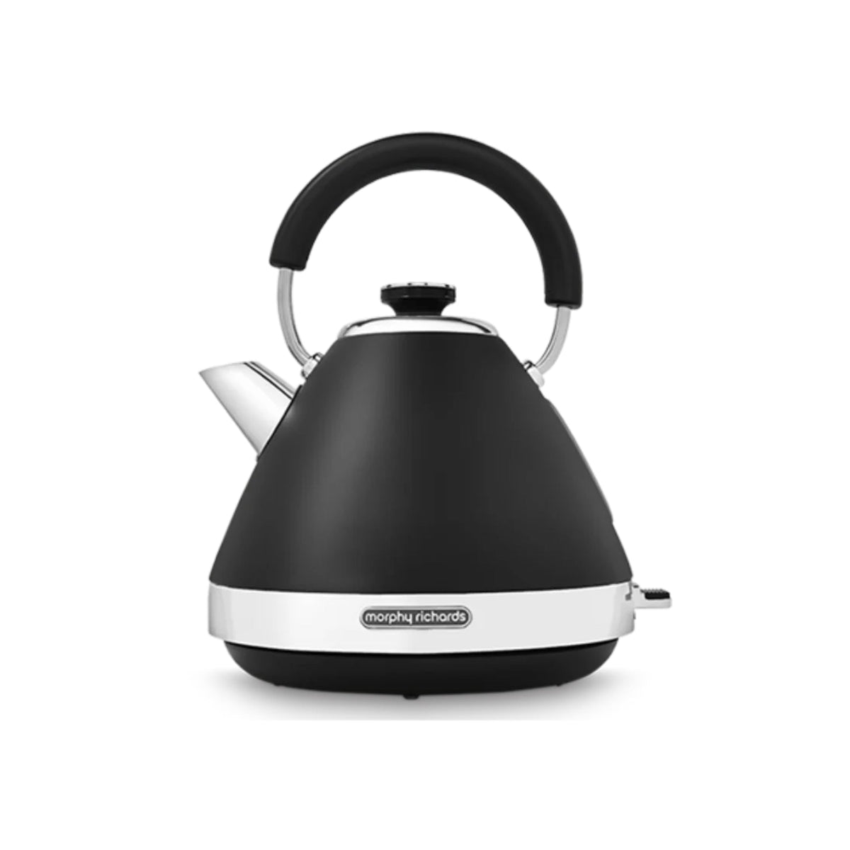 Morphy Richards Venture 1.5L Pyramid Kettle Black | 100131