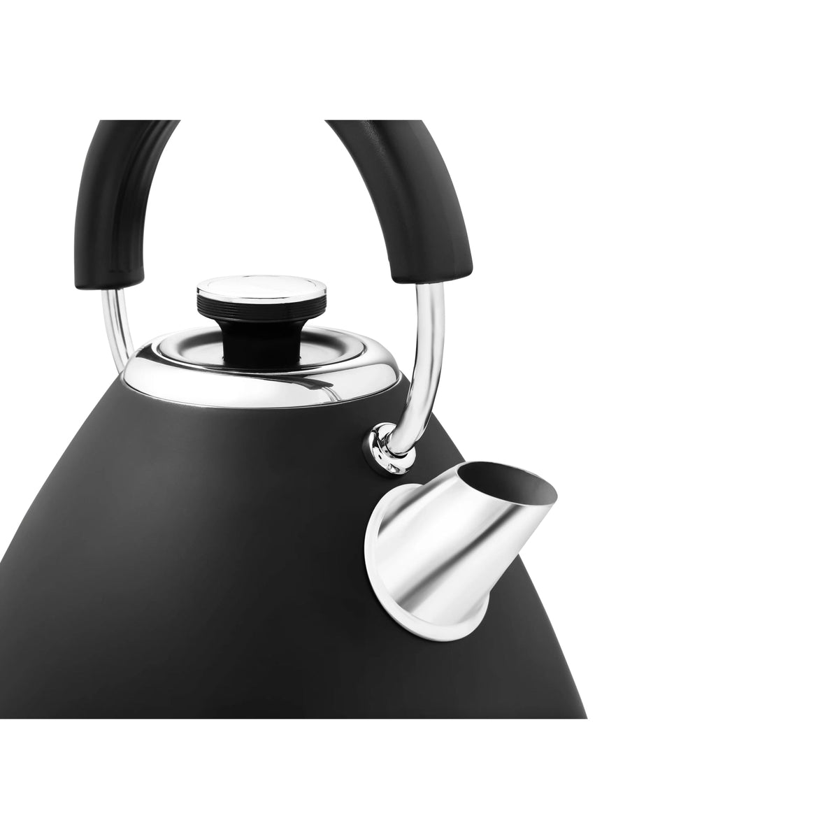 Morphy Richards Venture 1.5L Pyramid Kettle Black | 100131