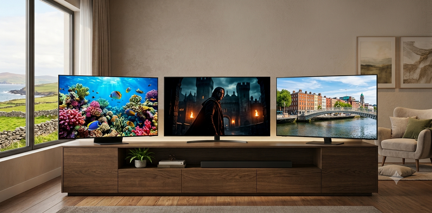 QLED vs QNED vs 4K UHD: Which TV Technology Should You Choose? (Ireland Buyer’s Guide)