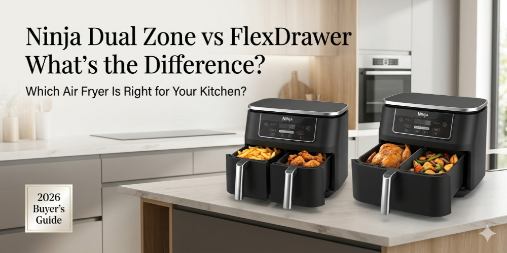 Ninja Dual Zone vs FlexDrawer: What's the Difference?