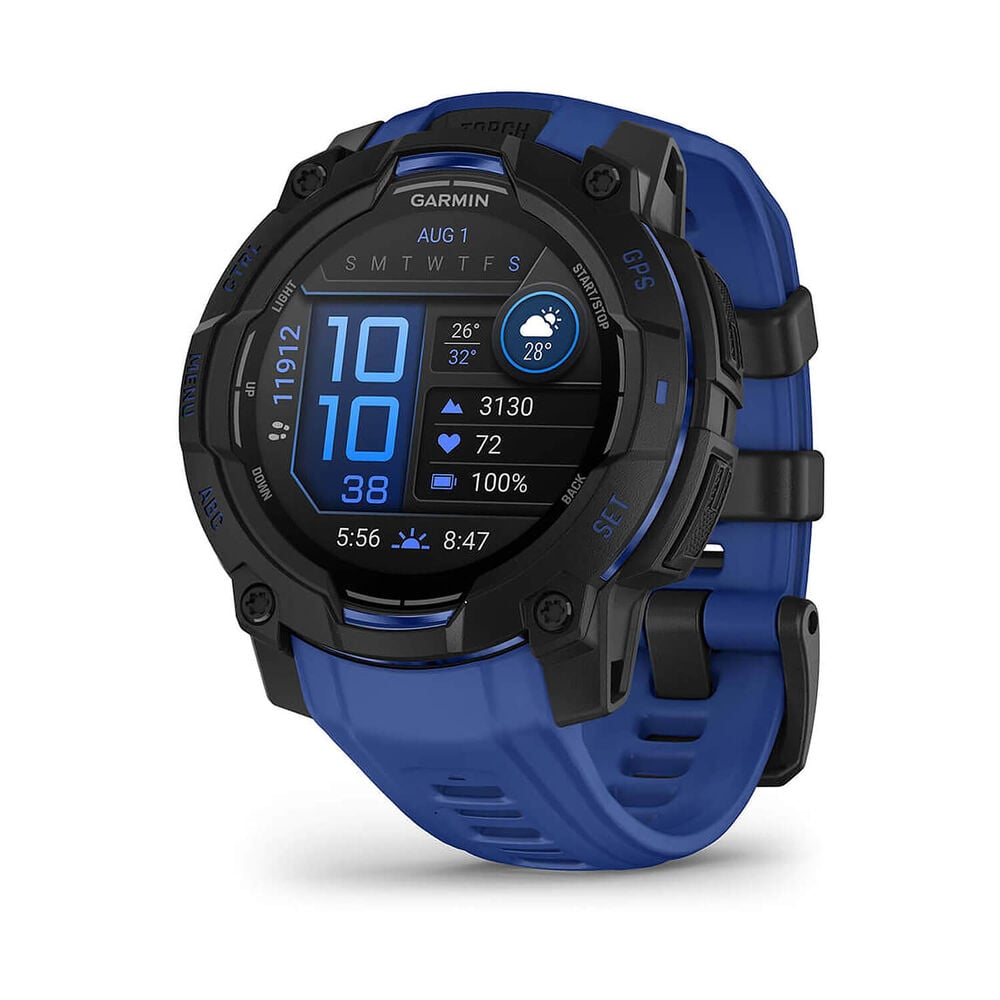 Garmin Instinct 3 45 mm, AMOLED, Black | 010-02936-03