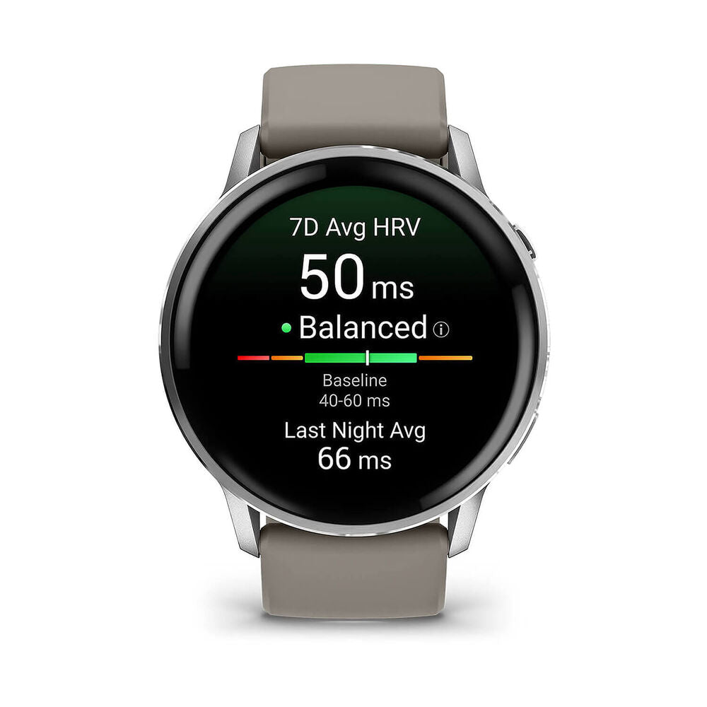 Garmin Venu 4 (45mm), Black with Silver | 010-03014-01